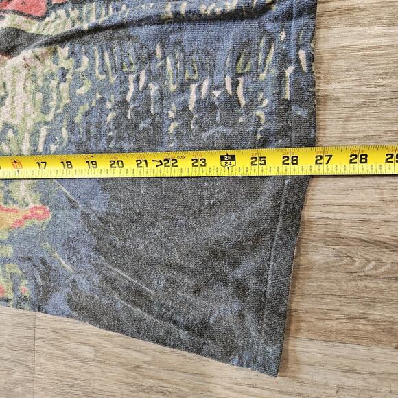 Shana Wearable Art Sweater Women L Wool Blend Man Woman Print City Glam Eclectic - Picture 7 of 9